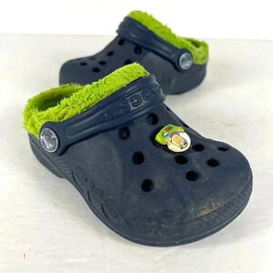 Crocs fleece  lined sandals